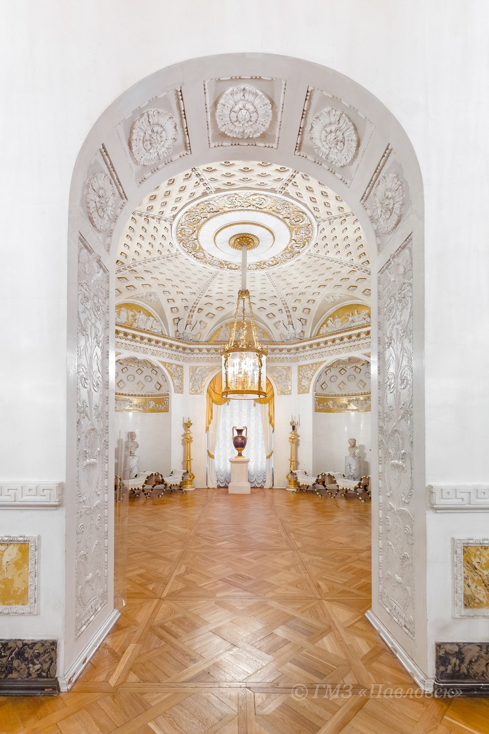 the hall of peace on the floor plane